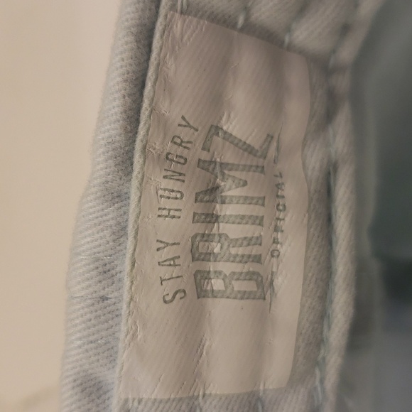 BRIMZ Baseball Cap Ladies Womens Light Blue Rose Adjustable - Picture 10 of 10